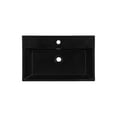 thumbnail image 3 of Claire 24 Ceramic Console Sink Matte Black Basin Matte White Legs, 3 of 9
