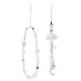 thumbnail image 2 of Wrapables Cute Aesthetic Y2K Cell Phone Charms, Accessories for Keychain Handbag Pendant (Set of 2), Ocean and Sky, 2 of 6