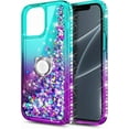 thumbnail image 6 of NGB SUPREMACY For iPhone 15 Phone Case Screen Protector Ring Holder Wrist Strap Lanyard Shiny Sparkly Glitter iPhone 15 Case Cover, 6 of 11