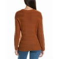 thumbnail image 2 of Michael Stars womens  Louisa Sweater, xs, Brown, 2 of 3