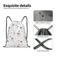 thumbnail image 5 of Bingfone Cute Poodle Dog Drawstrings Backpacks Bags for Men Women Gym Drawstrings Bag-Medium, 5 of 8