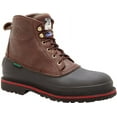 thumbnail image 2 of Men's Georgia Boot G66 6" MUDDOG Comfort Core Safety Toe Work Boot Chocolate Full Grain Leather 4 W, 2 of 7