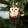 thumbnail image 6 of 1 Pcs Woodland Animal Xmas Ornaments,Lifelike Forest Animal Figurines,Animals Christmas Tree Ornaments,2D Acrylic Christmas Tree Decoration,Animal Xmas Hanging Ornament For Christmas Tree,B, 6 of 7