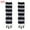 Bar black5pc, variant on Women's Coral Fleece Cat Paw Pattern Kawaii Thick Warm Socks