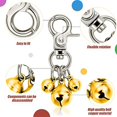 thumbnail image 3 of 12 piezas de campanas para mascotas para collares, llavero, campana de perro, colgantes de campana de perro, colgante de campana de perro, 3 of 5