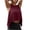 Deep Red, variant on Stichou Women's Workout Back Open Tops 2026 Summer Fashion Tank Top Movement Womens Athletic Shirts Gym Khaki M