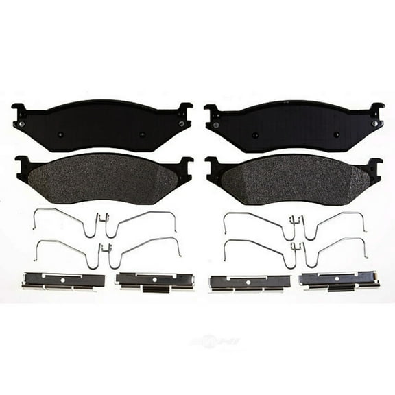 Raybestos PGD1066M Professional Grade Semi-Metallic Disc Brake Pad Set Fits select: 2011-2016 FORD F450