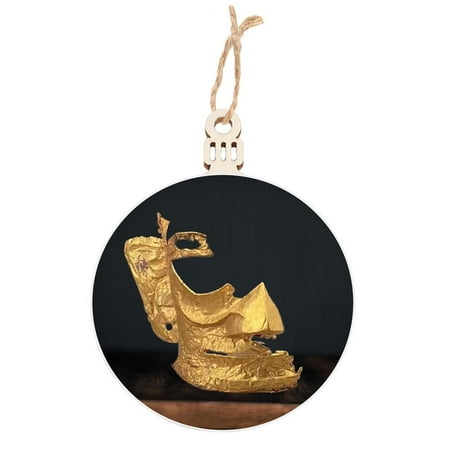 

Wooden Hanging Decoration Sanxingdui Wood Pendant Commemorative Crafts for Home Car Backpack Decoration