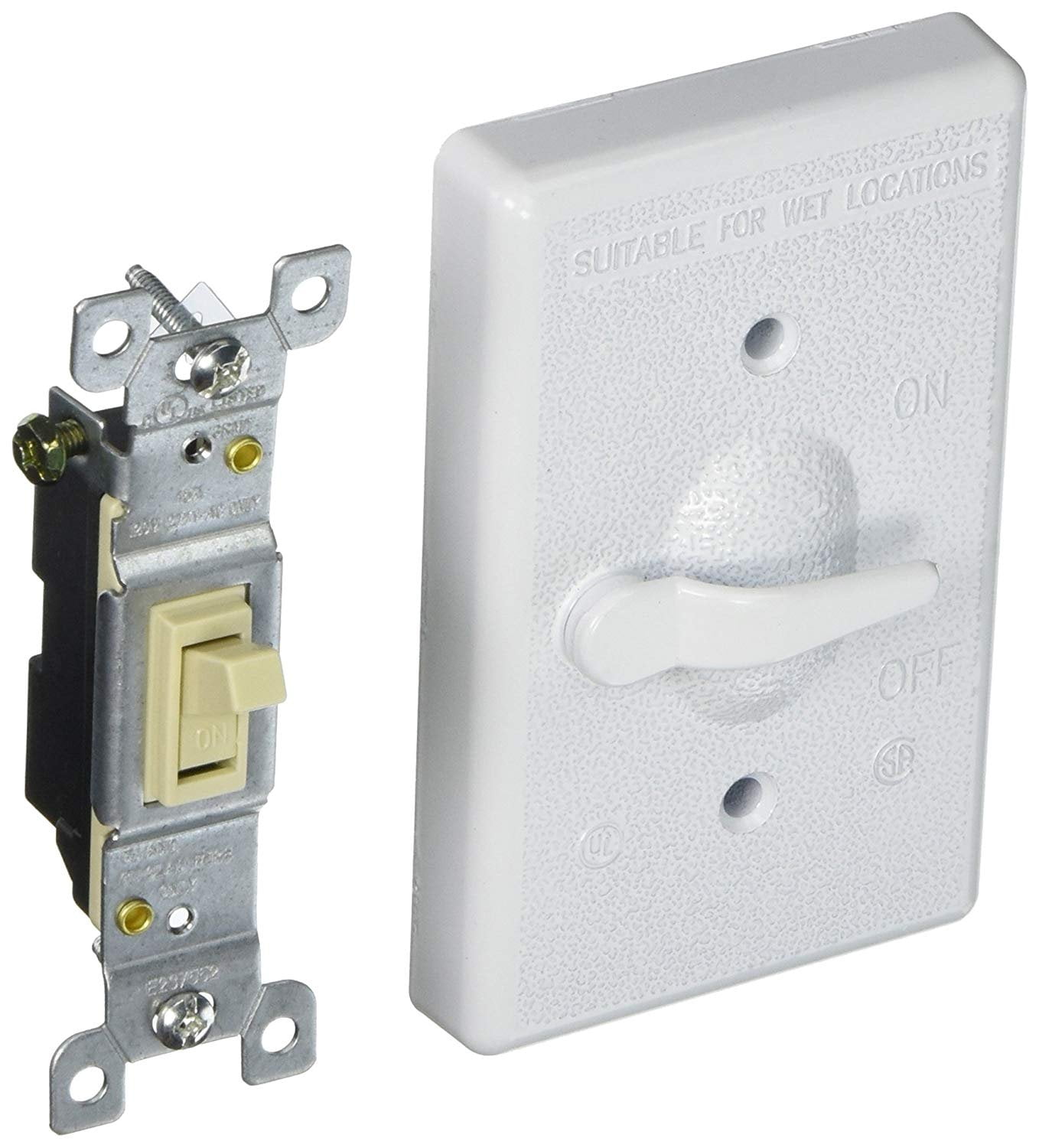 Bell Outdoor #5321-5 GRAY WP 1G Outlet Box 