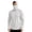 a01Gray, variant on Men's UPF 50+ Sun Protection Hooded Shirt with Integrated Face Cover and Zip Pocket Long Sleeve Lightweight Rash Guard Shirts Black M