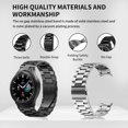 thumbnail image 4 of Correa de reloj GOLDTOLUCK compatible con Samsung Galaxy 43-47-45-40-44-42-46 mm, 4 of 8
