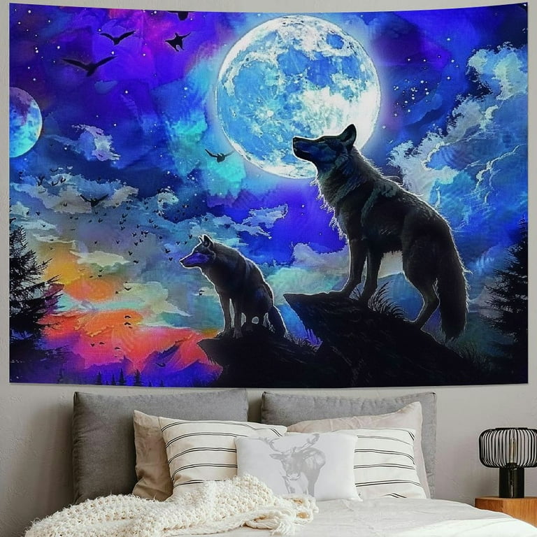 Wolf tapestry hotsell