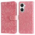 thumbnail image 2 of Funda tipo cartera GANGXUN para Huawei Nova 10 SE , diseño girasol, cuero PU, soporte, cierre magnético, tarjetero, 2 of 5