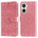 thumbnail image 2 of Funda tipo cartera GANGXUN para Huawei Nova 10 SE , diseño girasol, cuero PU, soporte, cierre magnético, tarjetero, 2 of 5