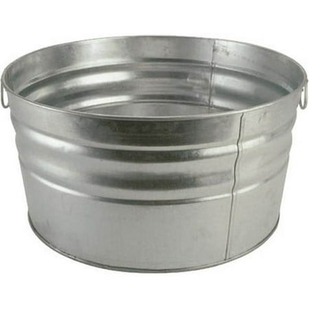 Brinkmann 18-Gallon Pre-Galvanized Round Tub, #880-6378-4