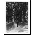 thumbnail image 2 of Historic Framed Print, [Retired president of Princeton, James McCosh, walking on campus of Princeton, with cane], 17-7/8" x 21-7/8", 2 of 9