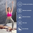 thumbnail image 2 of Deer Yoga Towel, Storage Bag, 72.8"x26.8" - Suitable for Yoga, Pilates, Fitness, Gym Towel, Yoga Mat Towel, Yoga Blankets Included, 2 of 6
