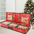 thumbnail image 5 of Christmas Tree Storage Bag - Large Capacity Dust-Proof Holiday Organizer, Heavy-Duty Storage Container for Decorations Moving Tote Portable Box for Artificial Trees Ornaments, 5 of 9