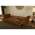 thumbnail image 4 of Kodiak Furniture Lexington Futon in Weathered Brown w/ Rain Green Mattress, 4 of 5