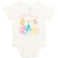 thumbnail image 4 of Disney Princess Belle Aurora Cinderella Infant Baby Girls Bodysuit Tutu and Headband 3 Piece Outfit Set Newborn to Infant, 4 of 5