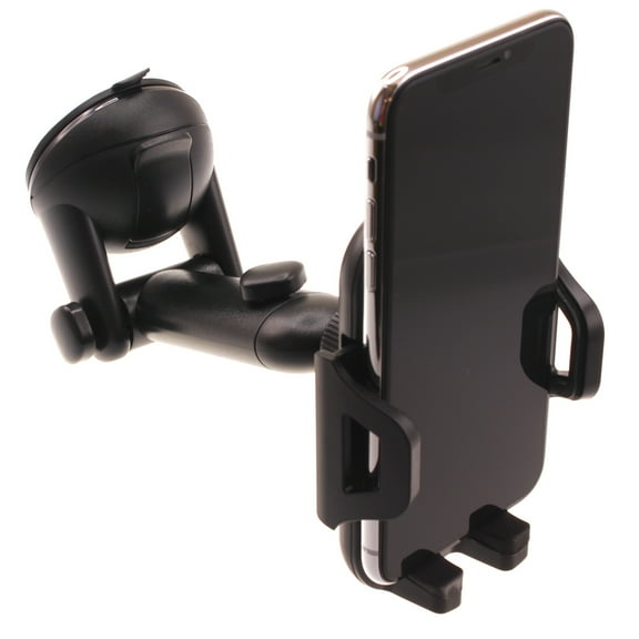 Dash Car Mount for Samsung Galaxy A23 5G Phone - Windshield Holder Telescopic Cradle Swivel A3L Compatible With Galaxy A23 5G Model