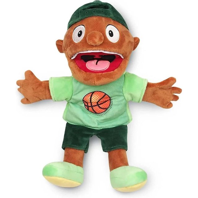 Jeffy Hand Puppet Cartoon Soft Plush Toy, Cosplay Doll Puppet Game for teenager Gift-week