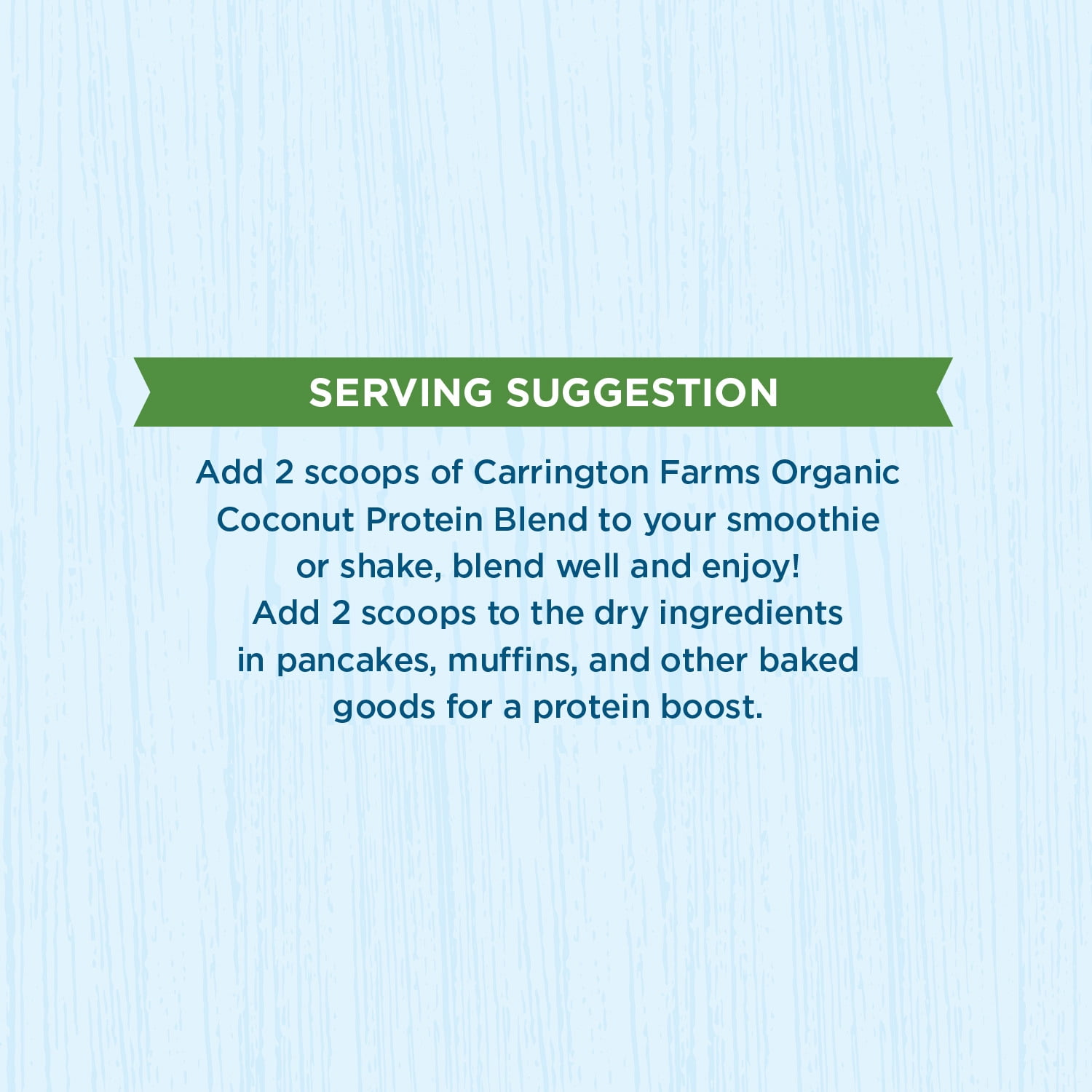 Carrington Farms Organic Coconut Vegan High Protein Powder, 12oz