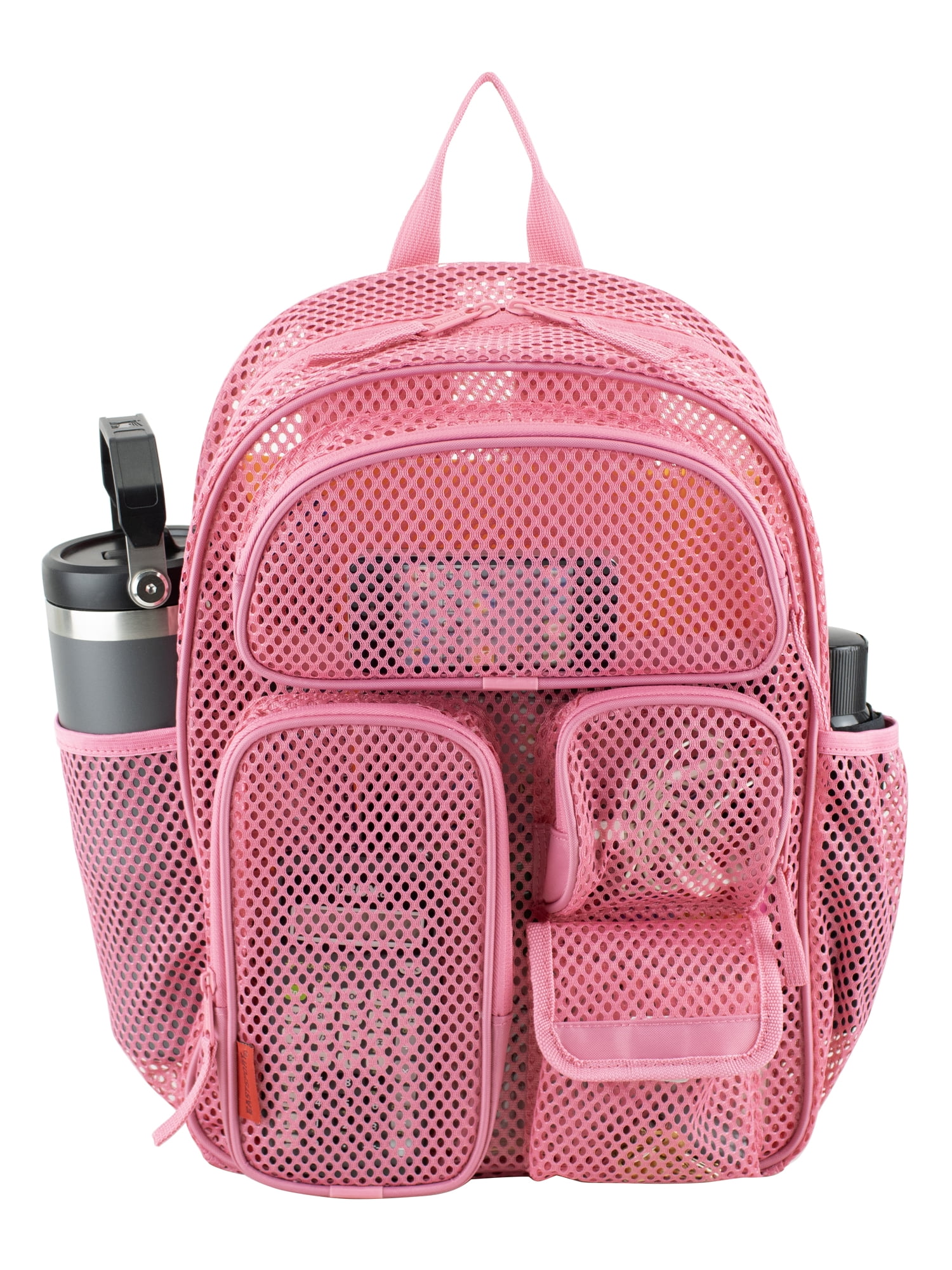 Eastsport Unisex 16" Pro Cargo Mesh Backpack, Chateau Rose