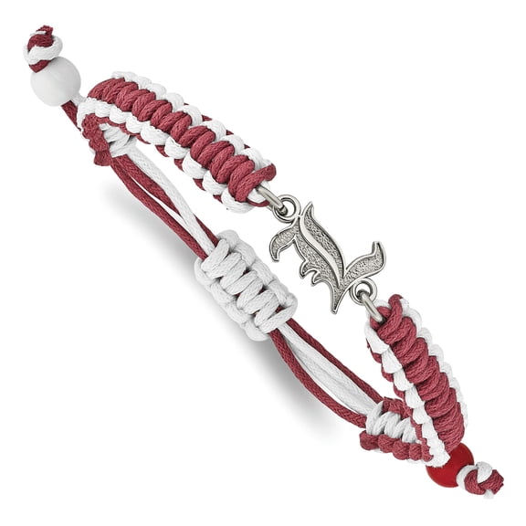 Women's Louisville Cardinals Stainless Steel Color Bracelet