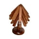 thumbnail image 5 of Salvamanteles de madera para platos calientes tapete de mesa de madera multifunción reutilizable cocina almohadillas calientes de madera salvamanteles, 5 of 8