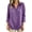 08# Purple, variant on Cotton Tops for Women Ihhxva Loose Fit Button Detail Moisture-Wicking Relaxed Button-Up Blouse Summer Linen- Top S-3XL
