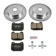 thumbnail image 3 of PowerStop Rear Z23 Evolution Sport Carbon-Fiber Ceramic Brake Pad and Drilled & Slotted Rotor Kit Fits: SUBARU Select Models K5305, 3 of 10