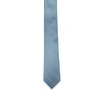 thumbnail image 3 of ROMARIO MANZINI BLACK AND WHITE PIN STRIPE ON SKY BLUE DESIGN WOVEN NECKTIE, 3 of 3