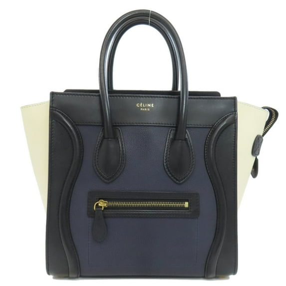 Pre-Owned CELINE LUGGAGE MICRO HANDBAG IN CALFSKIN FOR WOMEN (Good)