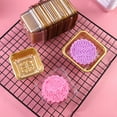 thumbnail image 4 of Joernso 100Pcs Packing Box Portable Safe Square Shape Plastic Moon Cake Boxes for Mooncakes, 4 of 8