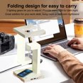 thumbnail image 3 of Levitating Desk Lamp, High Sensitivity Touch Switch LED Desk Lamp Folding with Phone  Charging for Living Room, 3 of 8