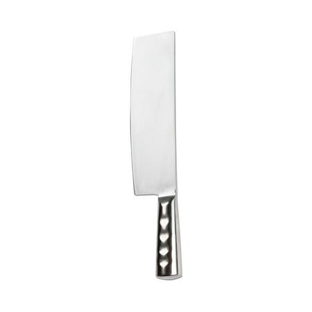 winco kc-501 chinese cleaver with steel handle and 8-inch by 2.25-inch