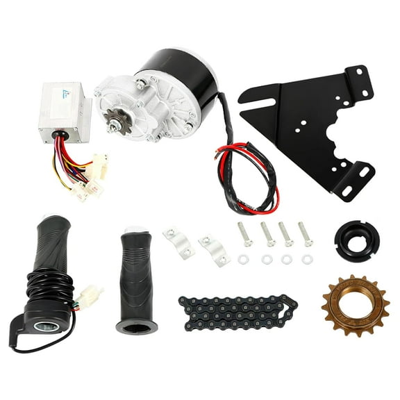 Electric Bicycle Motor Kit 24V 250W E-Bike Conversion Kit Electric Bicycle Retrofit w/Brushed Controller for 16-28''Wheel