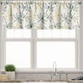 thumbnail image 3 of Ambesonne Dragonfly Valance & Curtain, Exotic Wildlife Fauna, 55"x36", Reseda Green Mustard, 3 of 6