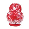 thumbnail image 3 of 10 Piezas de Anidación Rusa Matrioska Flores Pintada de Mano Artesanía Juguete de Niños Hugo Muñecas rusas Matryoshka, 3 of 9