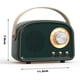 thumbnail image 2 of Altavoz Bluetooth retro, altavoz vintage inalámbrico, altavoz Bluetooth portátil inalámbrico para exteriores compatible con emparejamiento TWS/disco U/tarjeta TF/AUX para el hogar, viajes y exteriores, 2 of 6