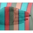 thumbnail image 5 of oneOone Viscose Chiffon Turquoise Green Fabric Stripes Sewing Craft Projects Fabric Prints By Yard 42 Inch Wide-SD, 5 of 6