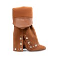 thumbnail image 5 of BURUDANI Women's Equestrian Style Knee-High Buckle Detail Western Boots, 5 of 5