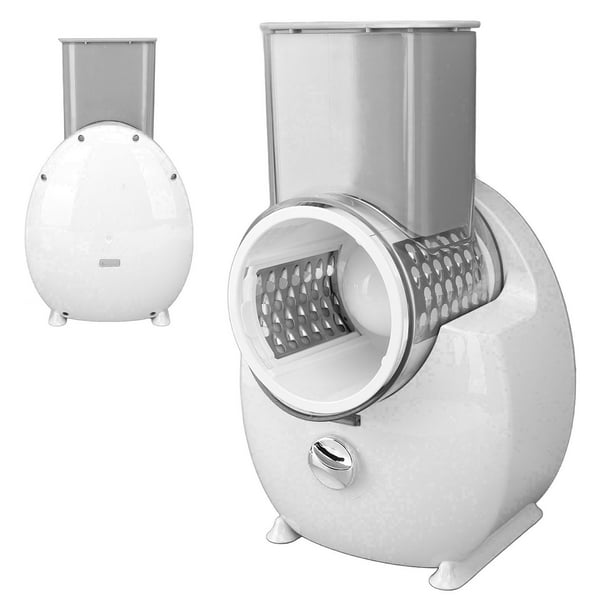 Rallador De Queso Eléctrico, Rallador De Cocina Multifuncional Recargable Portátil, Cortador De Verduras Con 3 Modelos Diferentes De Cuchillas Para Cocina