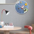 thumbnail image 4 of Reloj de pared Reloj De Pared Sin Tictac Adorno Silencioso Espacio En El Hogar Reloj Decorativo, 4 of 9