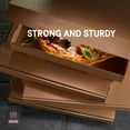 thumbnail image 5 of 12x12x1.75 Inch Kraft Corrugated Cardboard Pizza Box, (12-Pack), 5 of 6