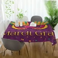 thumbnail image 7 of GZHJMY Mardi Gras Rectangle Tablecloth, Waterproof Stain Wrinkle Resistant Washable Polyester Table Cover for Picnic Dinner Holiday Kitchen Party Decor, 60 x 108 in Home Decor, 7 of 7
