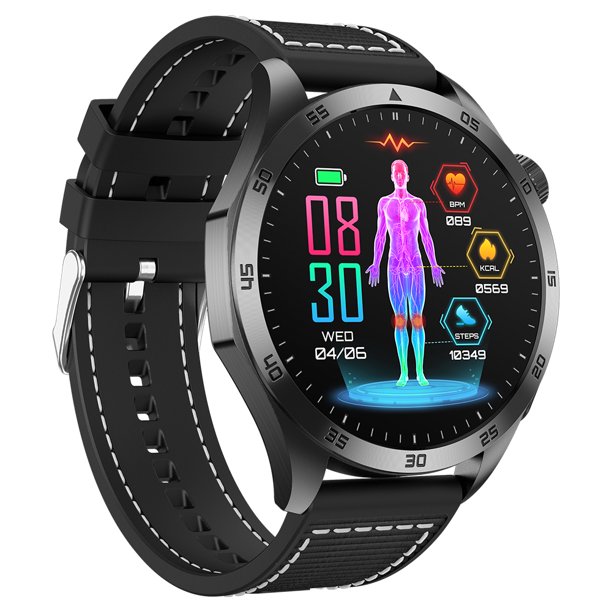 Reloj Inteligente Unbranded 1,43 Pulgadas Pantalla BT5.2 IP68 Impermeable Modos de Tiempo Hombres Mujeres