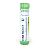 Boiron Natrum Muriaticum 6X, Homeopathic Medicine for Runny Nose Due To Allergies, Worse In Morning, 80 Pellets