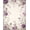 Purple, Pattern 3, variant on ODIKA Bathtub Border Vintage Butterfly Delicate Scrolling Pile Backing Stain Resistant Low Profile for Dorm Room, Small Living Apartment